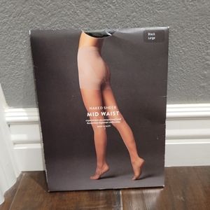 Nordstrom Naked Sheer Mid Waist